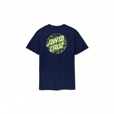 triko SANTA CRUZ - Vivid Slick Dot T-Shirt Midnight Blue (MIDNIGHT BLUE)