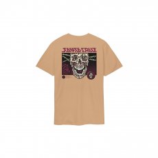 triko SANTA CRUZ - Toxic Skull T-Shirt Taupe (TAUPE)