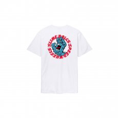 triko SANTA CRUZ - SB Hand T-Shirt White (WHITE)