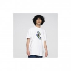 triko SANTA CRUZ - Holo Screaming Hand T-Shirt White (WHITE)