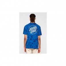 triko SANTA CRUZ - Opus Dot Stripe T-Shirt Royal Cloud Dye (ROYAL CLOUD DYE)