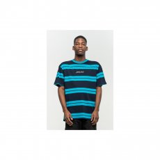 triko SANTA CRUZ - Classic Strip T-Shirt Dark Navy-Aqua (DARK NAVY-AQUA)