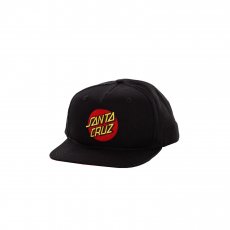 kšiltovka SANTA CRUZ - Classic Dot Cap Black (BLACK)