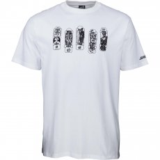 triko SANTA CRUZ - Kendall Catalog T-Shirt White (WHITE)